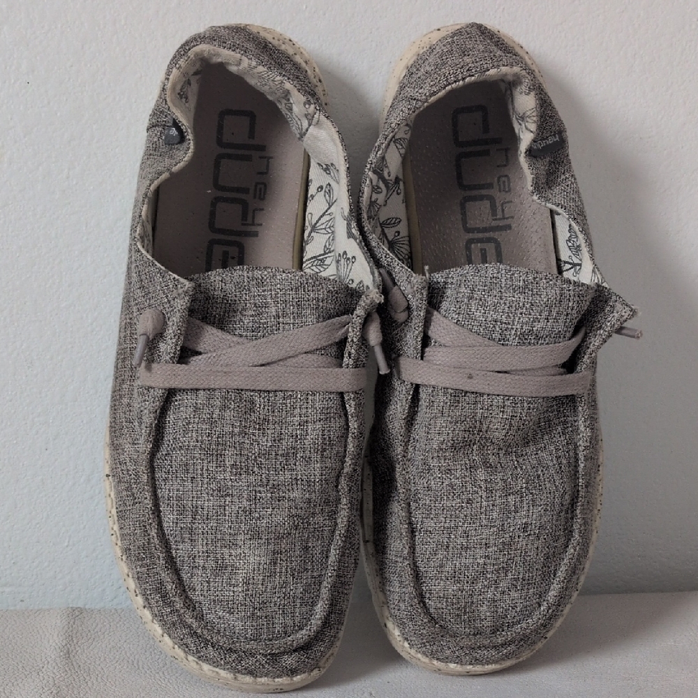 Hey Dude Slip-On Loafers in Heather Gray